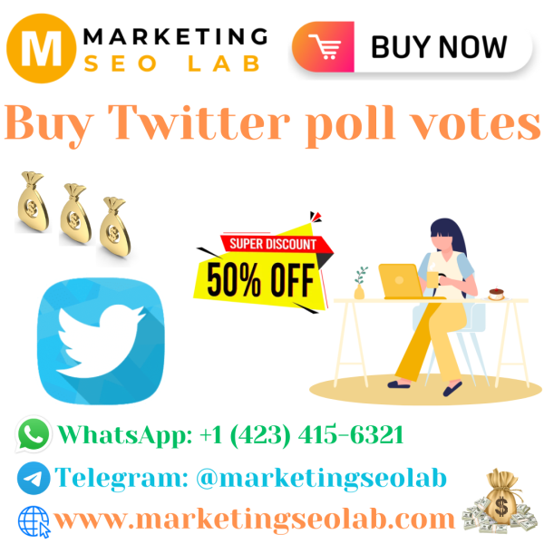 Buy Twitter poll votes