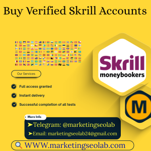 Buy Verified Skrill Accounts