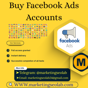 Buy Facebook Ads Accounts