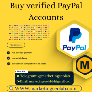 Buy verified PayPal Accounts