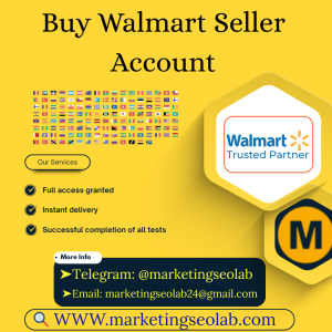 Buy Walmart Seller Account