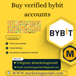 Buy verified bybit accounts